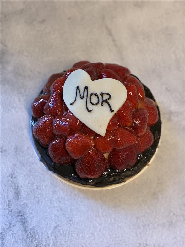 Morsdags Jordbærtærte