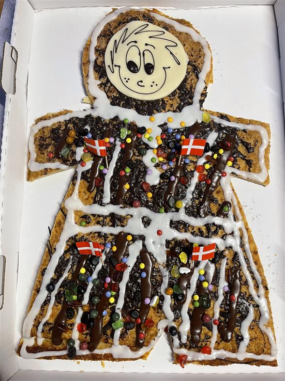 Wienerbrød Kagemand / Kagekone