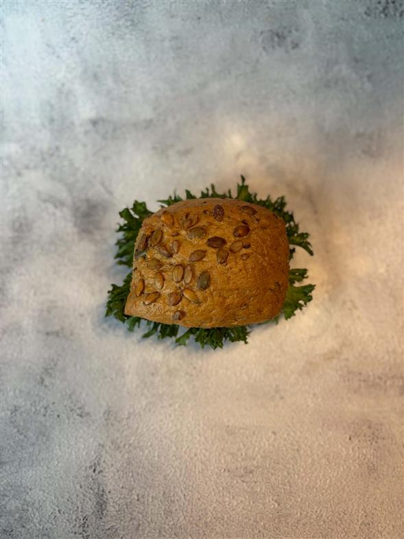 Lille sandwich i græskarstykke